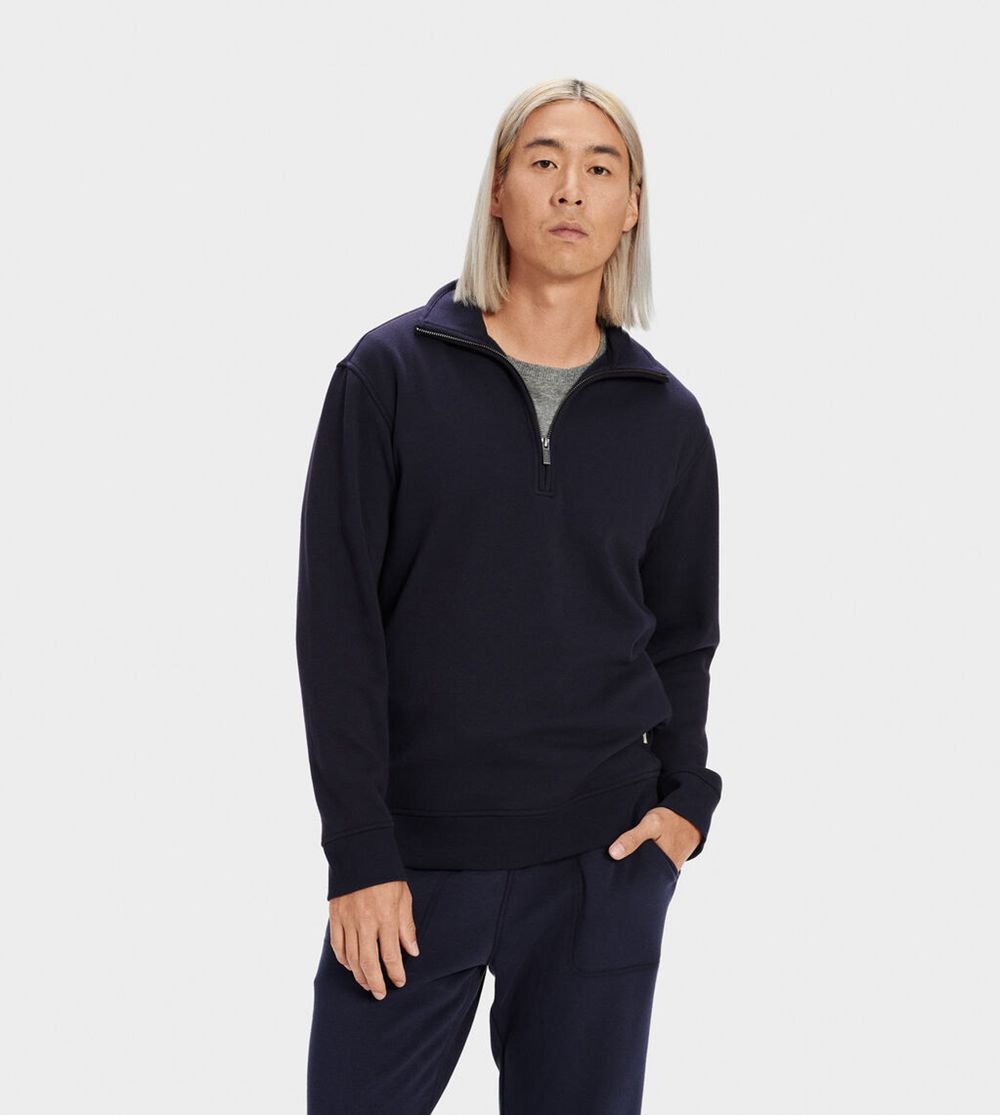 Ugg Pullover Mens - Ugg Zeke Navy - 816MFNWQG